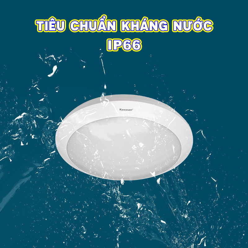 Đèn cảm biến ánh sáng IP66 chống nước cực tốt